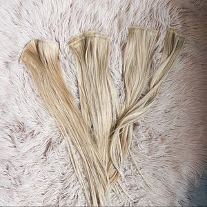 Clip in hair extensions